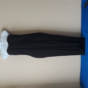 4/$30 ** Sabora Strapless longline black dress sz medium